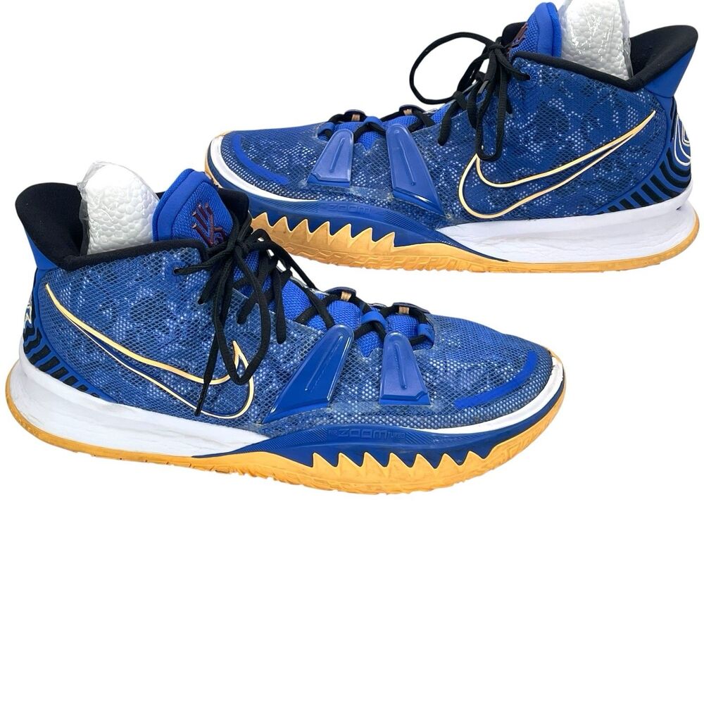 Nike Kyrie 7 Sisterhood Men's Size 15 Irving Navy Blue Orange Basketball Shoes